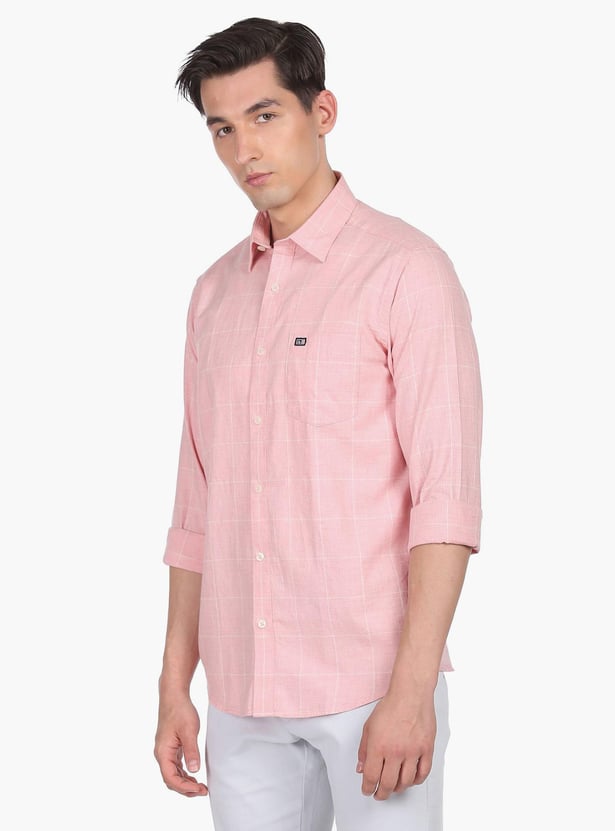 ARROW SPORT Men Manhattan Slim Fit Checked Shirt