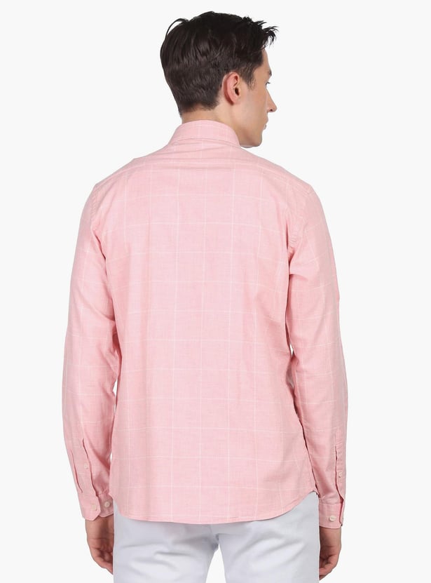 ARROW SPORT Men Manhattan Slim Fit Checked Shirt