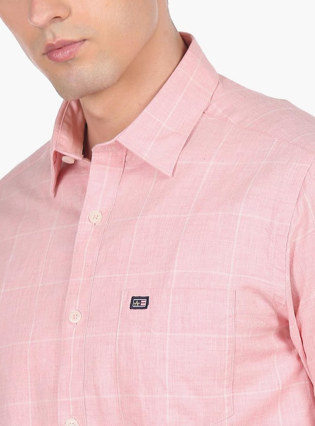 ARROW SPORT Men Manhattan Slim Fit Checked Shirt