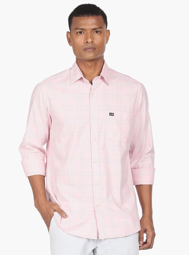 ARROW SPORT Men Checked Slim Fit Shirt