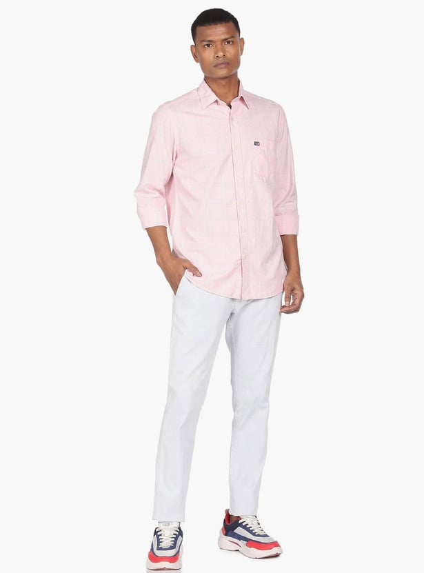 ARROW SPORT Men Checked Slim Fit Shirt