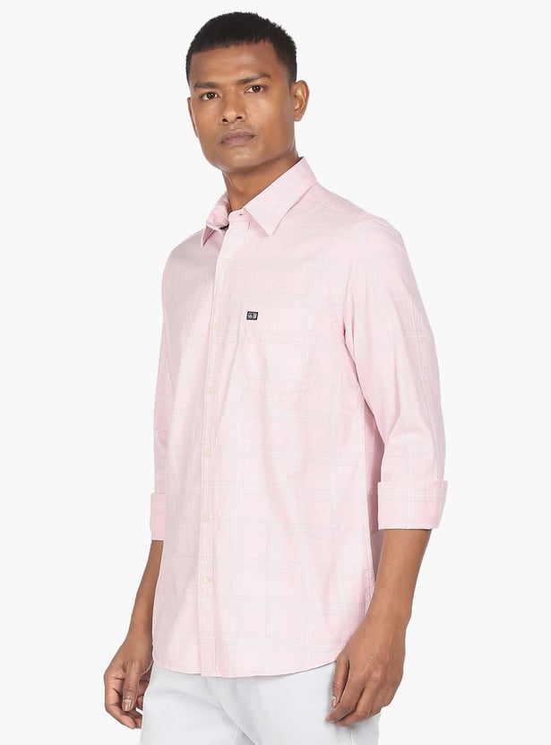 ARROW SPORT Men Checked Slim Fit Shirt