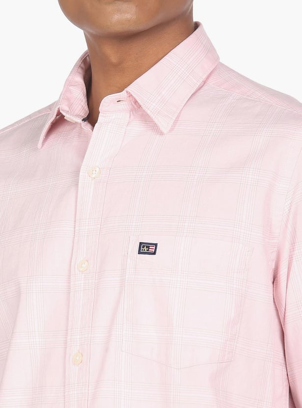 ARROW SPORT Men Checked Slim Fit Shirt