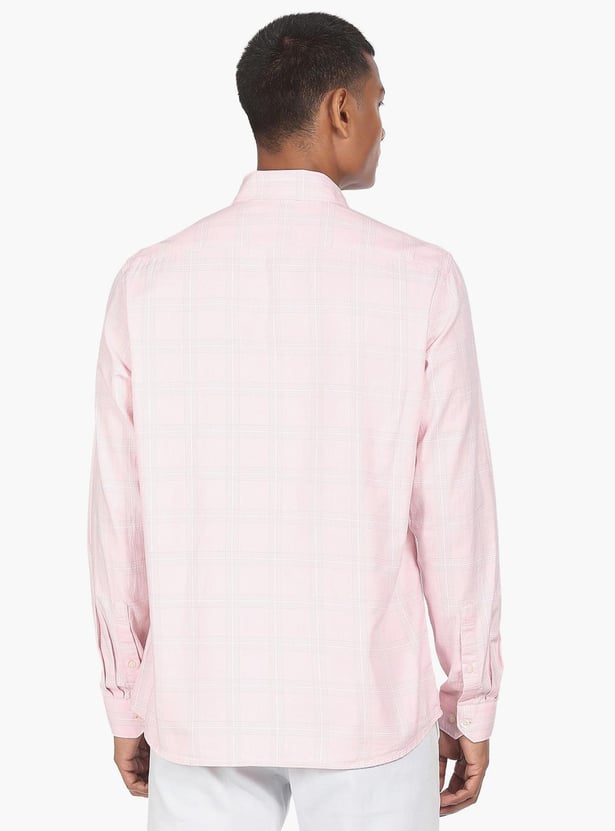 ARROW SPORT Men Checked Slim Fit Shirt