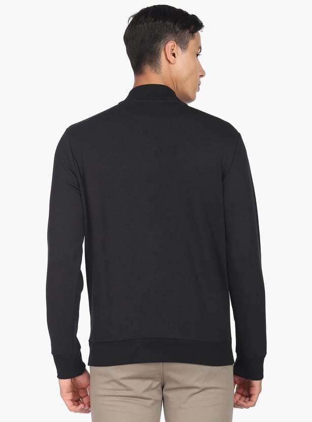 ARROW SPORT Men Solid Regular Fit Sweatshirt