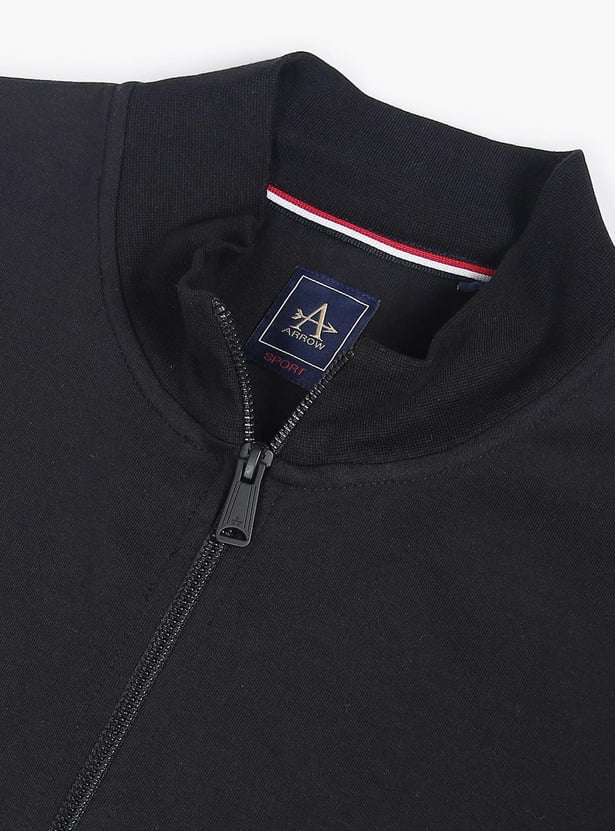 ARROW SPORT Men Solid Regular Fit Sweatshirt