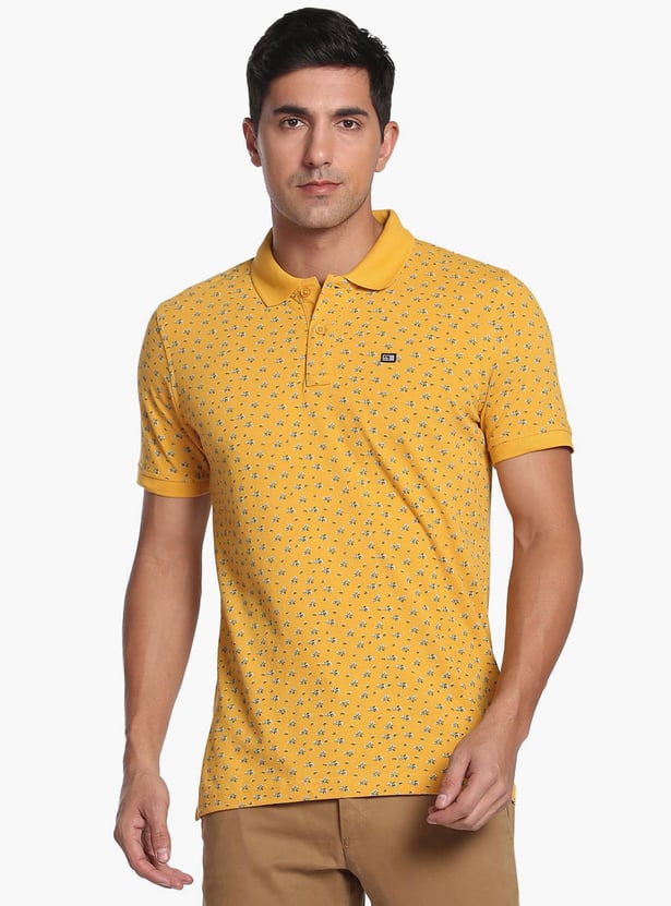 ARROW SPORT Men Printed Regular Fit Polo T-shirt