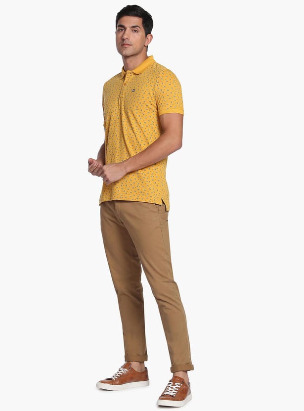 ARROW SPORT Men Printed Regular Fit Polo T-shirt