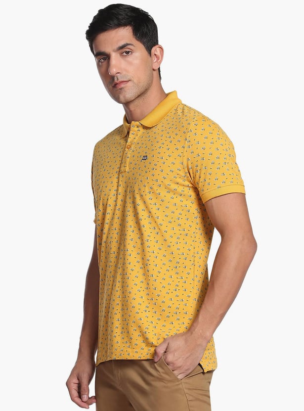 ARROW SPORT Men Printed Regular Fit Polo T-shirt