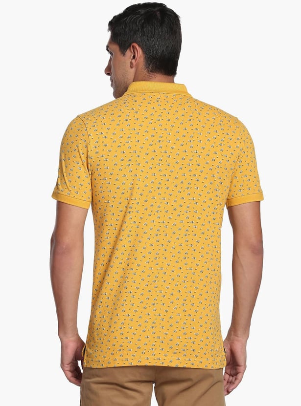 ARROW SPORT Men Printed Regular Fit Polo T-shirt