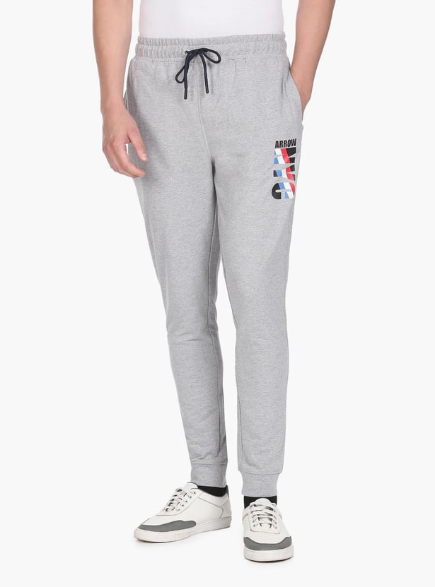 ARROW SPORT Men Printed Elasticated Joggers