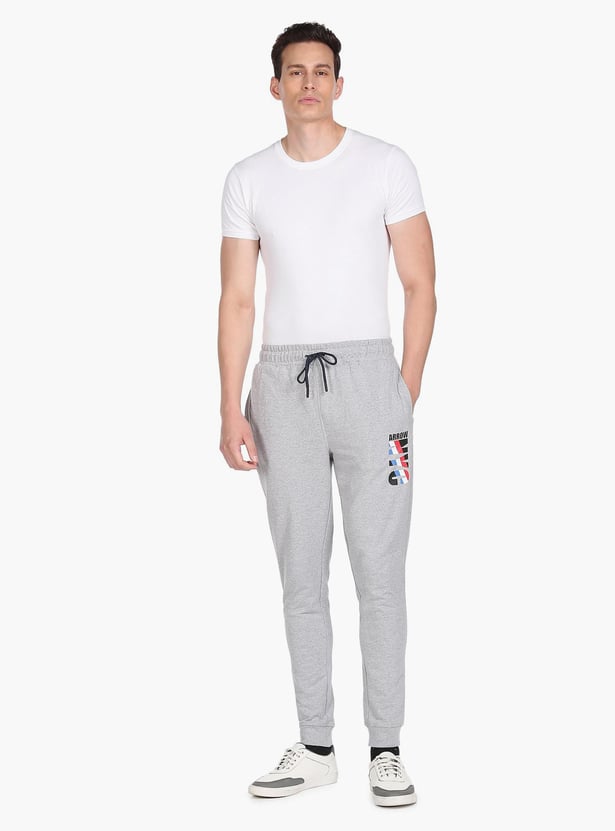 ARROW SPORT Men Printed Elasticated Joggers