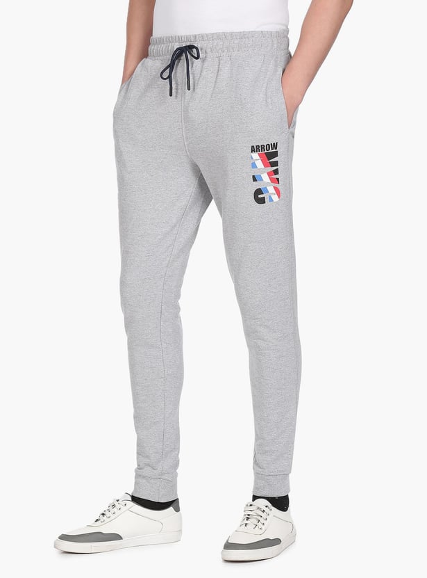 ARROW SPORT Men Printed Elasticated Joggers