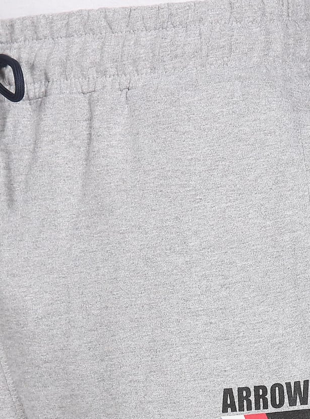 ARROW SPORT Men Printed Elasticated Joggers