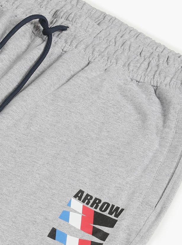 ARROW SPORT Men Printed Elasticated Joggers