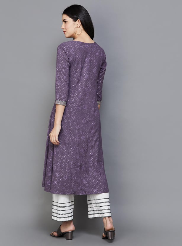 SPAN Women Embroidered Kurta