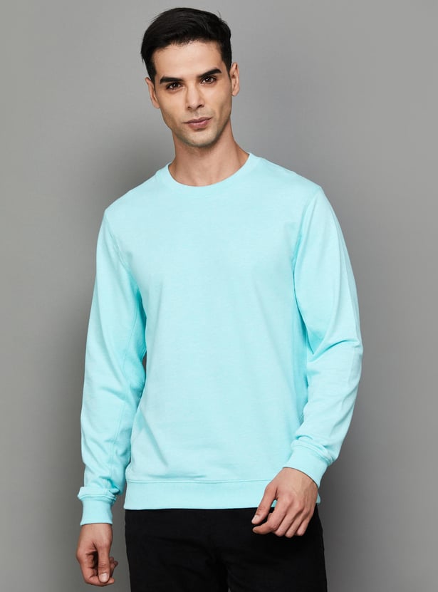 CODE Men Solid Sweatshirt