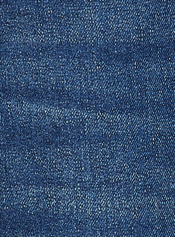 DENIMIZE Men Slim Tapered Dark Jeans