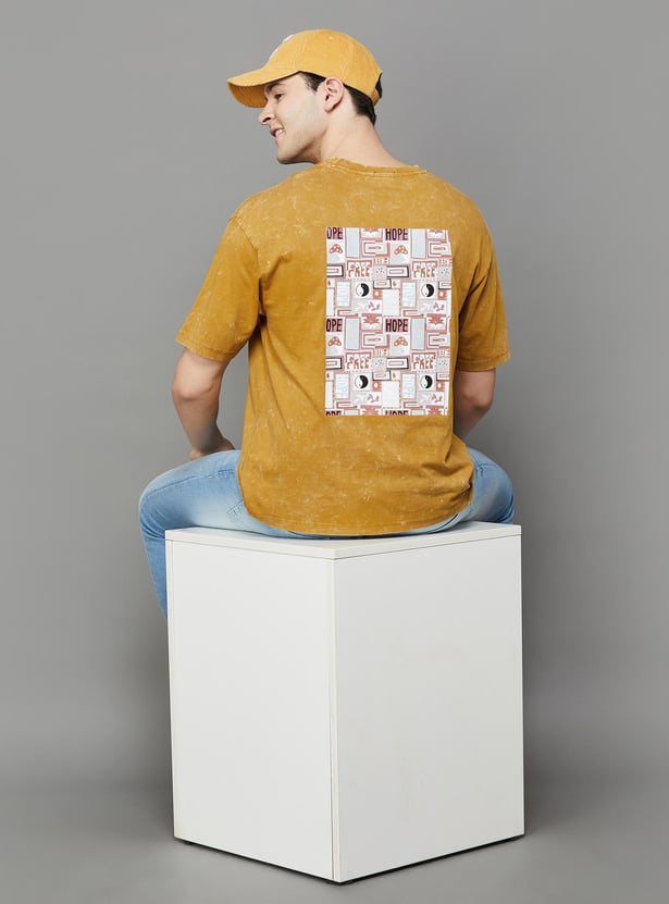FORCA Men Printed Oversized T-shirt