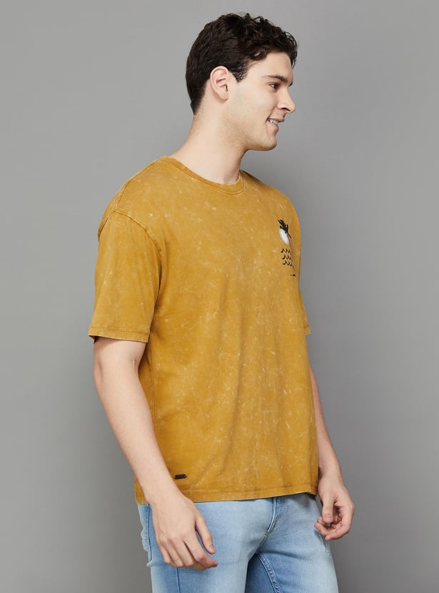 FORCA Men Printed Oversized T-shirt