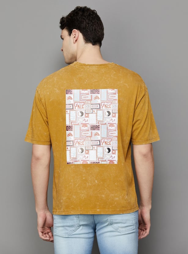 FORCA Men Printed Oversized T-shirt
