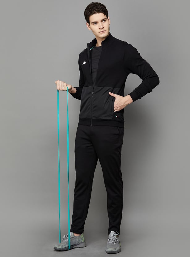 KAPPA Men Solid Zip-Front Jacket