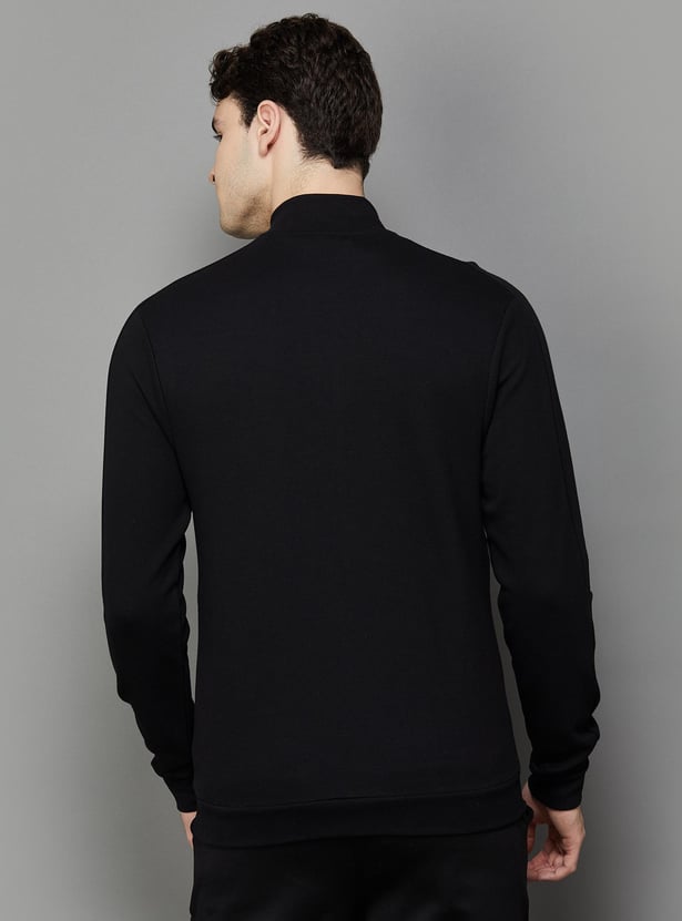 KAPPA Men Solid Zip-Front Jacket