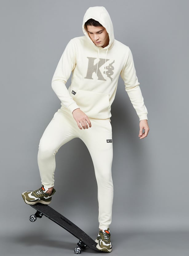 KAPPA Men Applique Hooded Sweatshirt