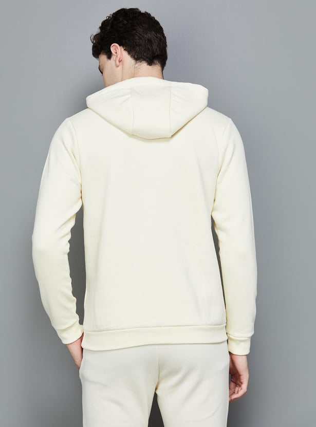 KAPPA Men Applique Hooded Sweatshirt