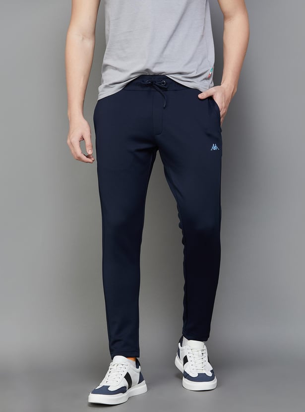 KAPPA Men Solid Elasticated Track Pants