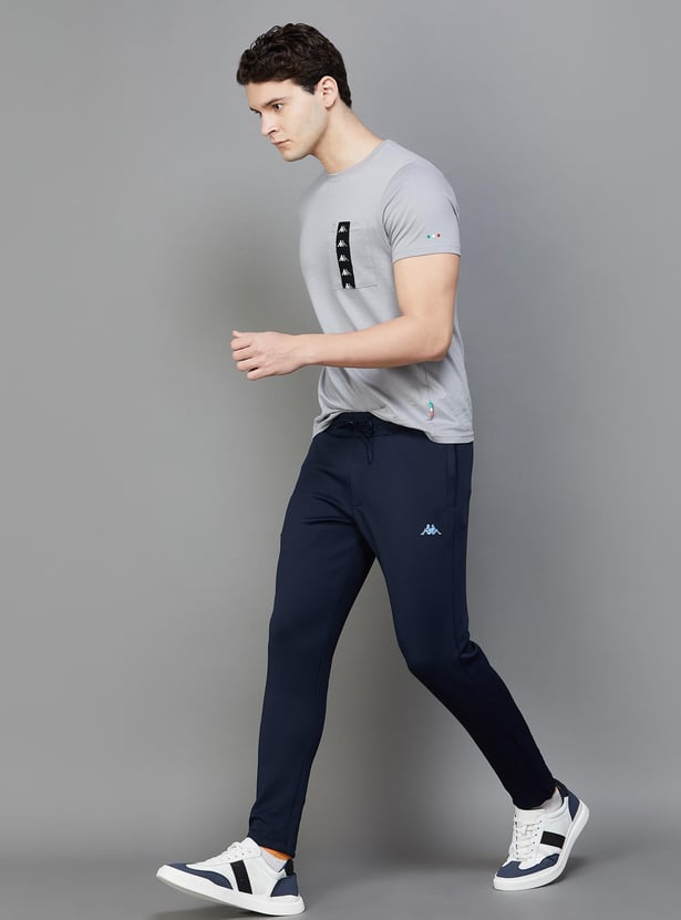 KAPPA Men Solid Elasticated Track Pants