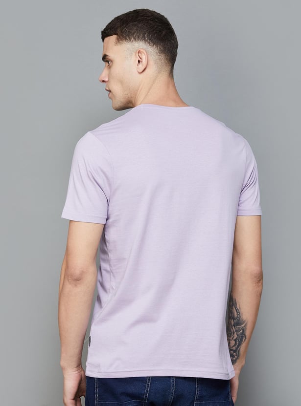 FAME FOREVER Men Graphic Print Regular Fit T-shirt