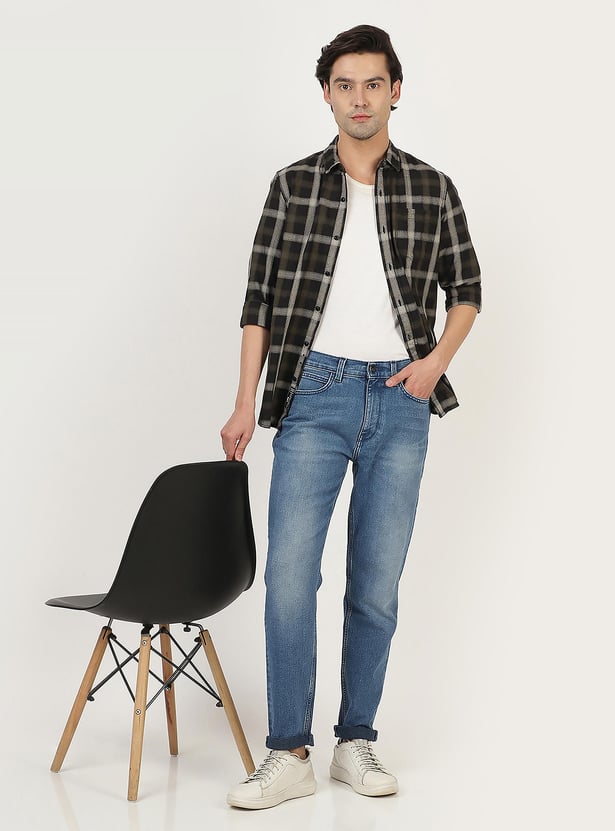 LEE Men Stonewashed Travis Jeans (Slim)
