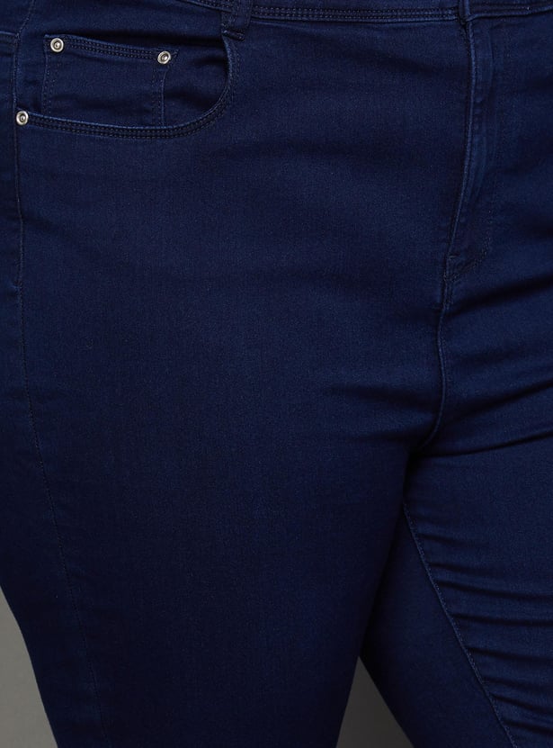 NEXUS Women Darkwashed Skinny Fit Jeans
