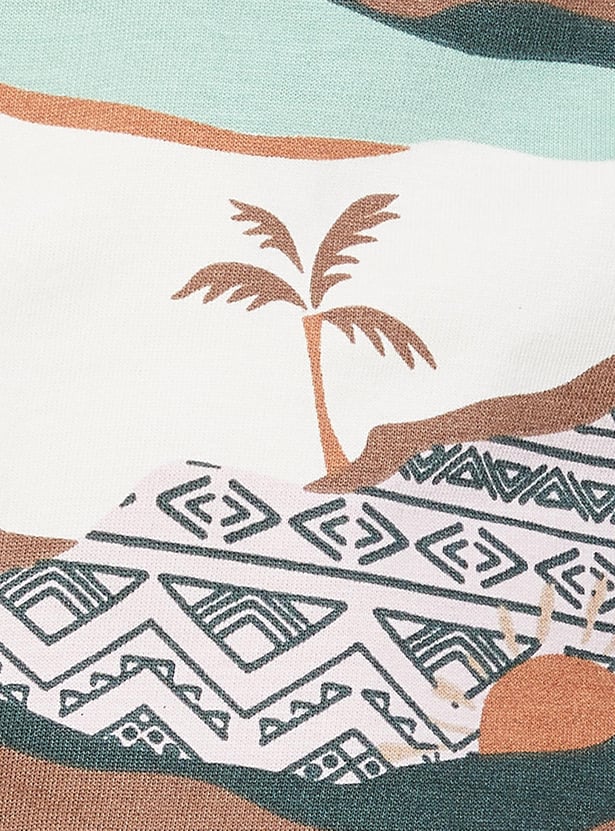 FORCA Men Beach Print Regular Fit Shorts