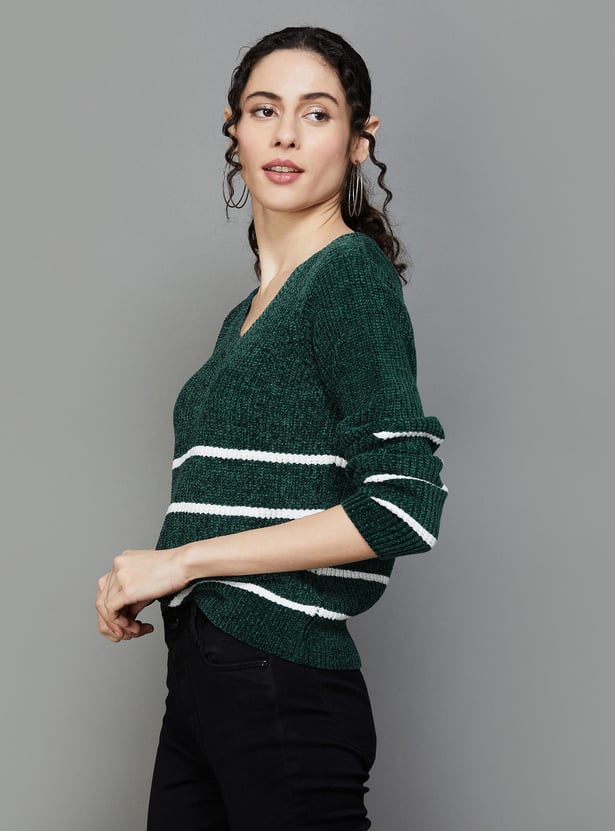 FAME FOREVER Women Knitted Sweater