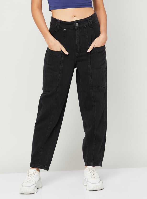 Just black boyfriend fashion jeans