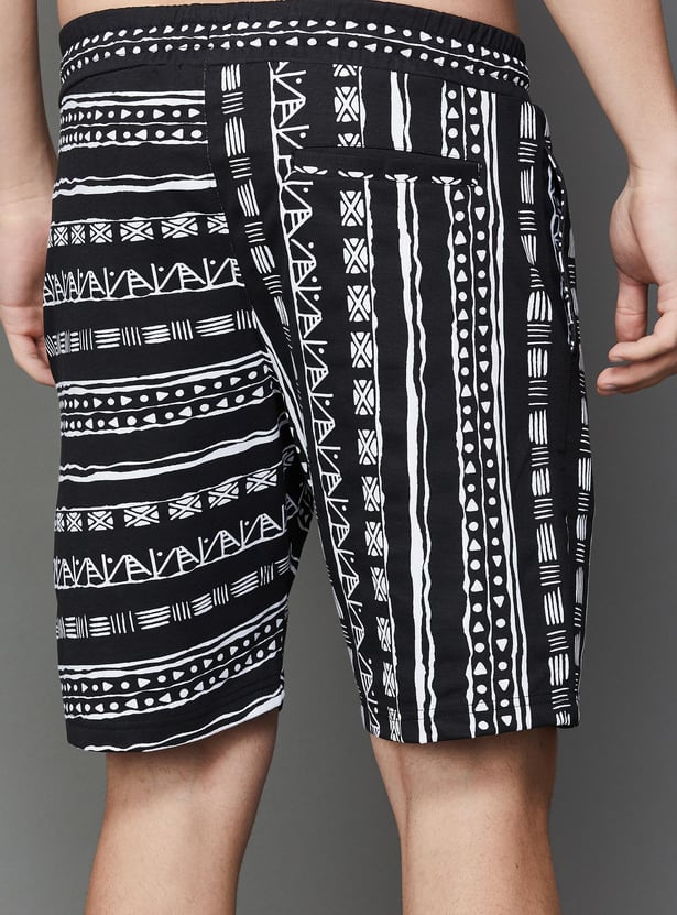 FORCA Men Printed Regular Fit Shorts