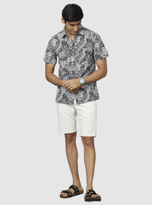 CELIO Men Printed Regular Fit Casual Shirt