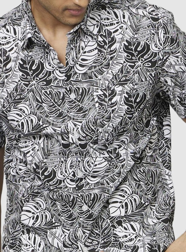 CELIO Men Printed Regular Fit Casual Shirt