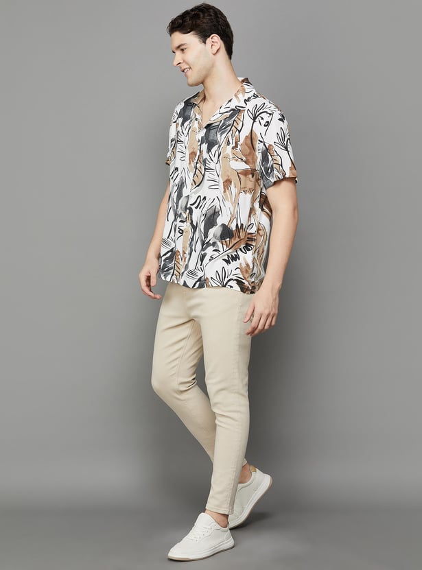 CELIO Men Printed Resort Shirt