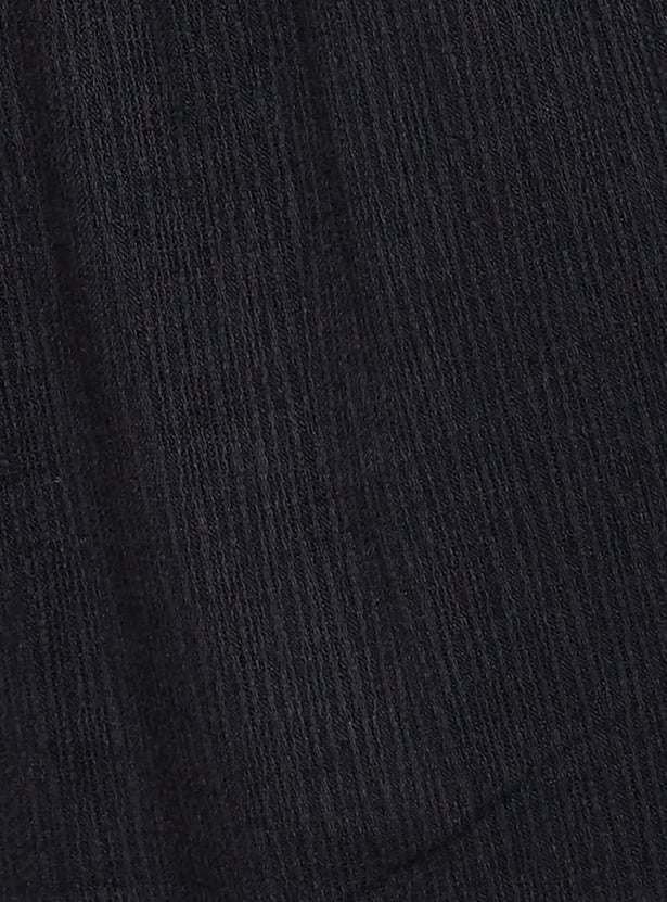 MELANGE Women Solid Elasticated Ethnic Pants