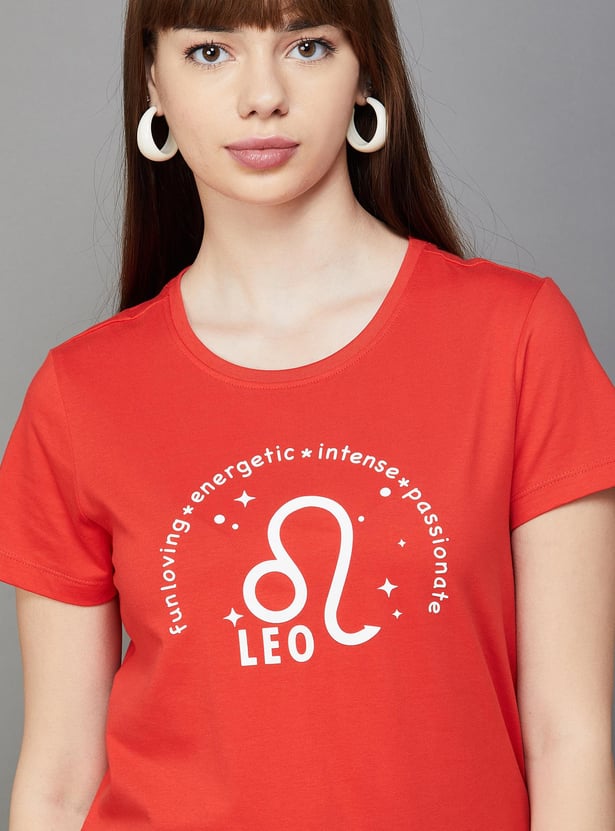 FAME FOREVER Women Graphic Printed T-shirt