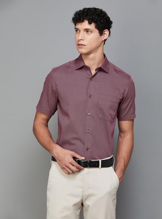 Formal Dress Fashion Half Shirt For Men Buy LOUIS PHILIPPE Men