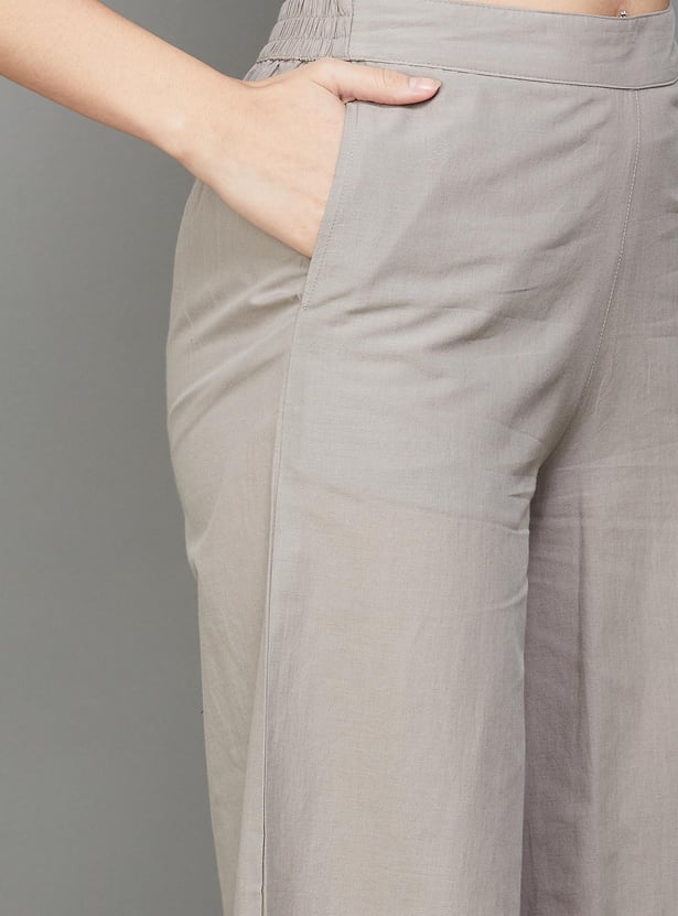 MELANGE Women Solid Palazzo