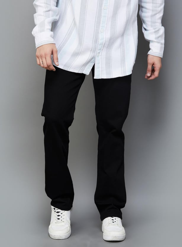 PEPE JEANS Men Solid Regular Tapered Jeans