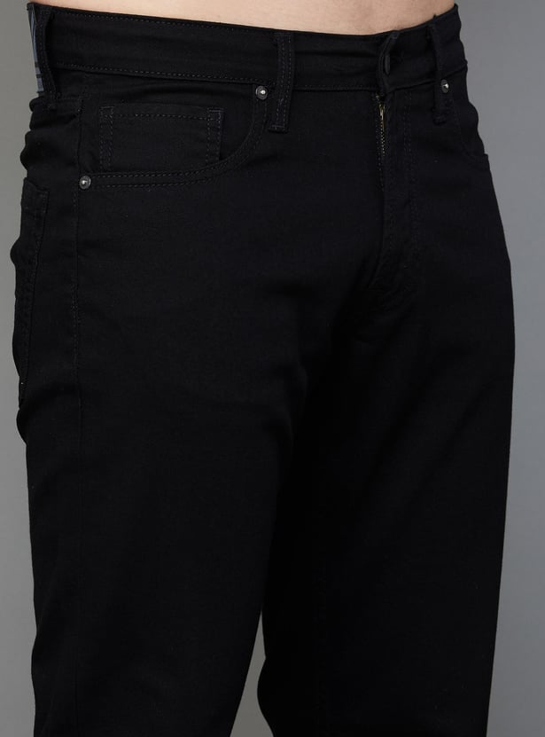 PEPE JEANS Men Solid Regular Tapered Jeans
