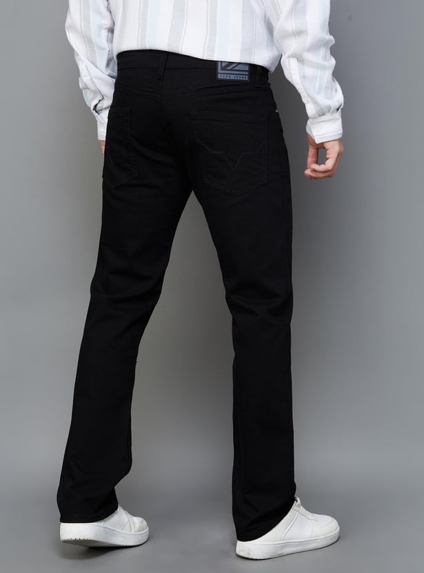 PEPE JEANS Men Solid Regular Tapered Jeans