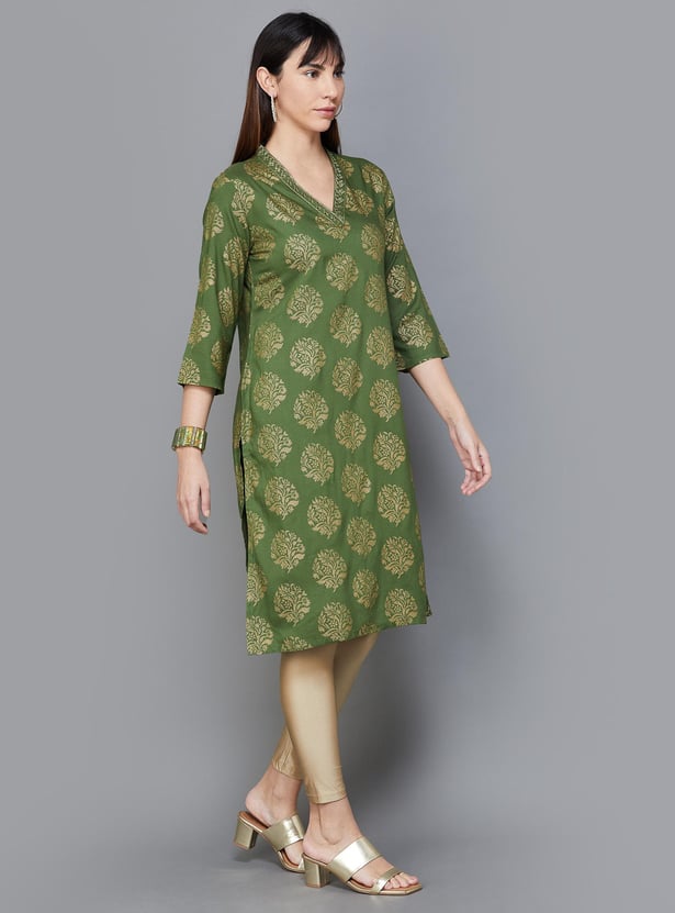 MELANGE Women Printed Kurta