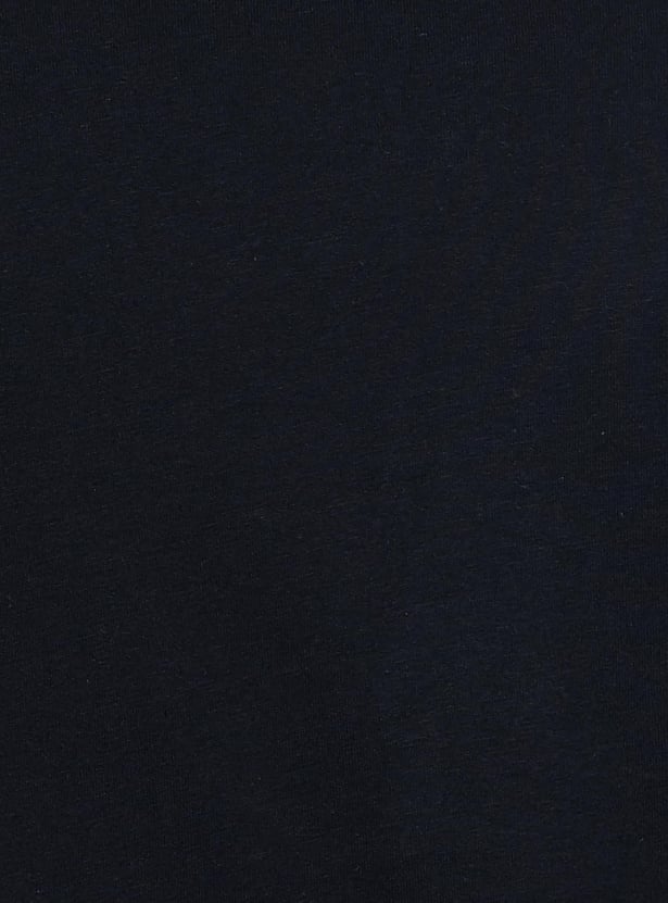 FAME FOREVER Men Graphic Printed Crew Neck T-Shirt